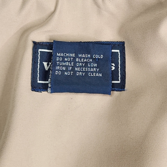 VOS Sports Jacket Mens M Lined Full Zip Flight Sail Catalina Island Pockets Fly - Picture 9 of 14